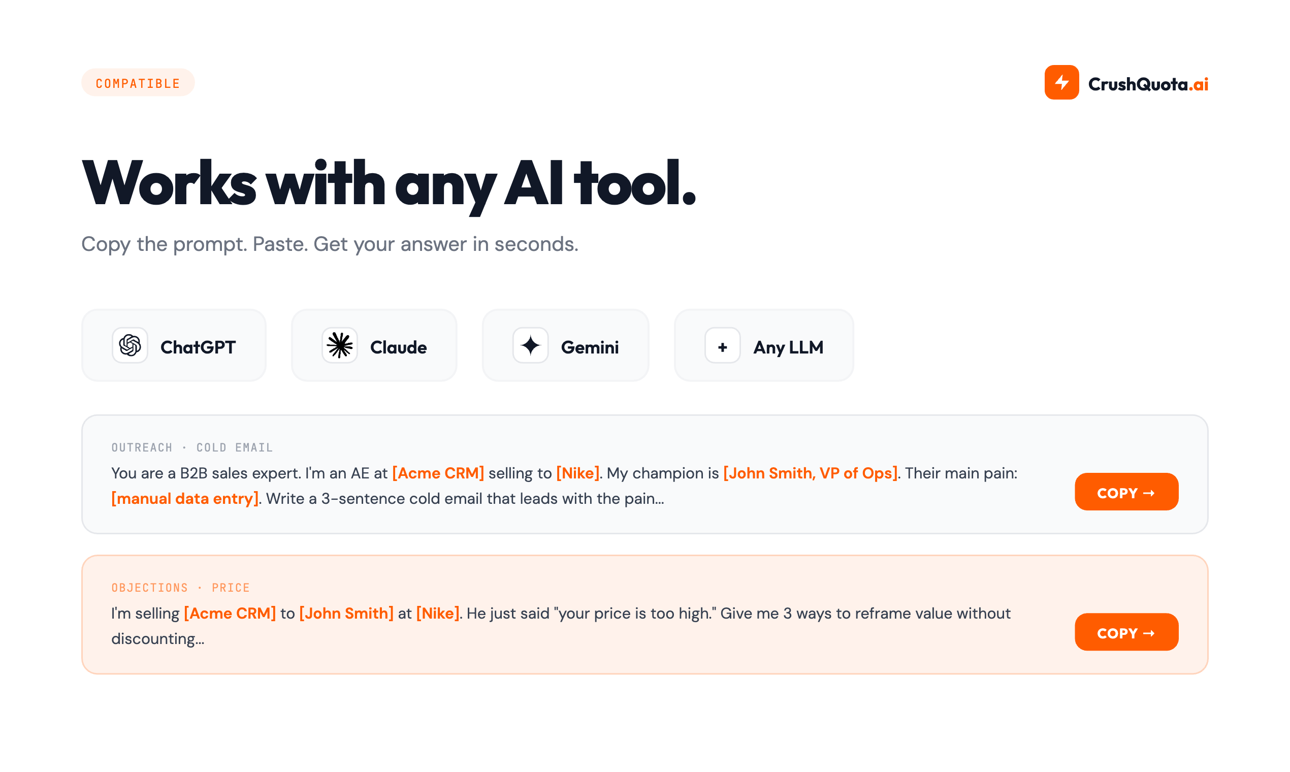 CrushQouta.ai gallery image