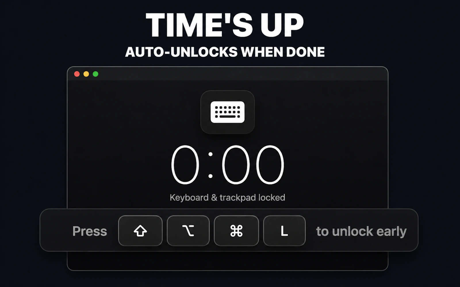 CleanMyMacKeyboard screenshot 4