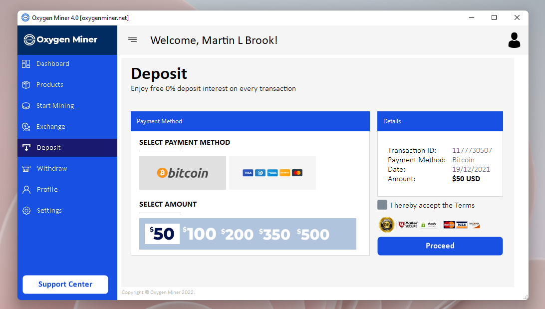 Oxygen Miner gallery image