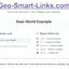 Geo-Smart-Links