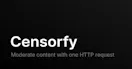 Censorfy - AI Content Moderation