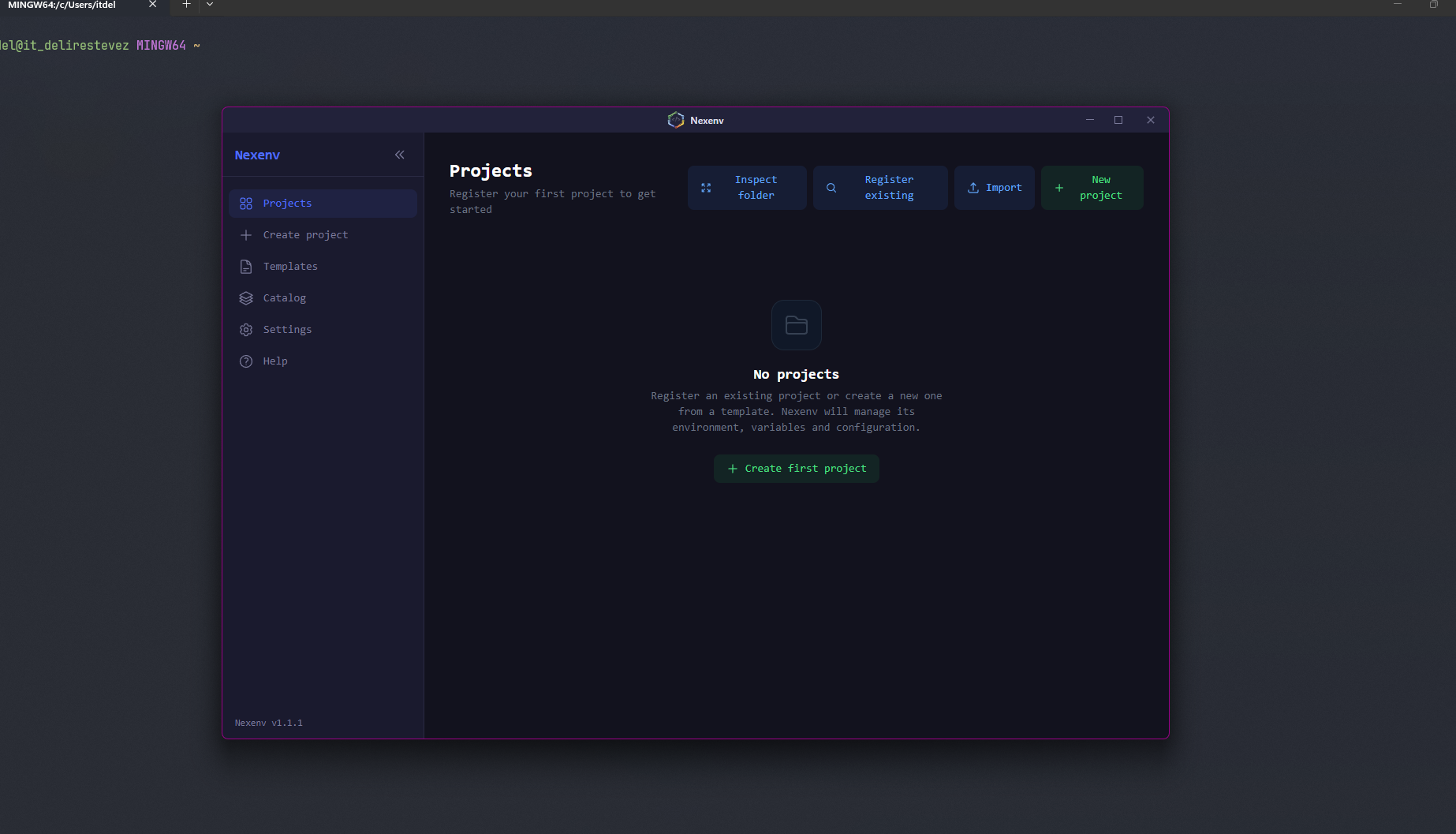 Nexenv – Dev Environment Manager gallery image