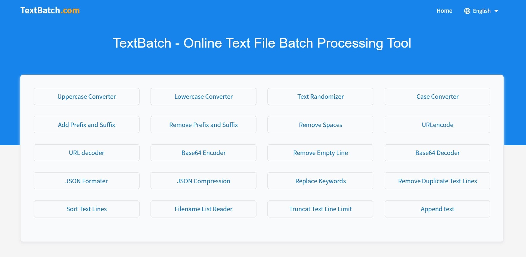 Mídia 1 de TextBatch