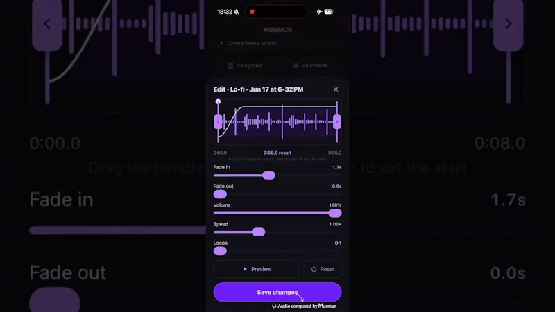 Murmur screenshot 1 (video preview)