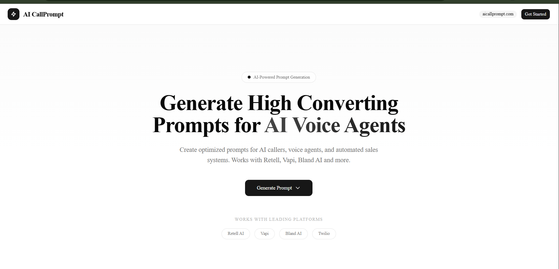 AI Call Prompt gallery image