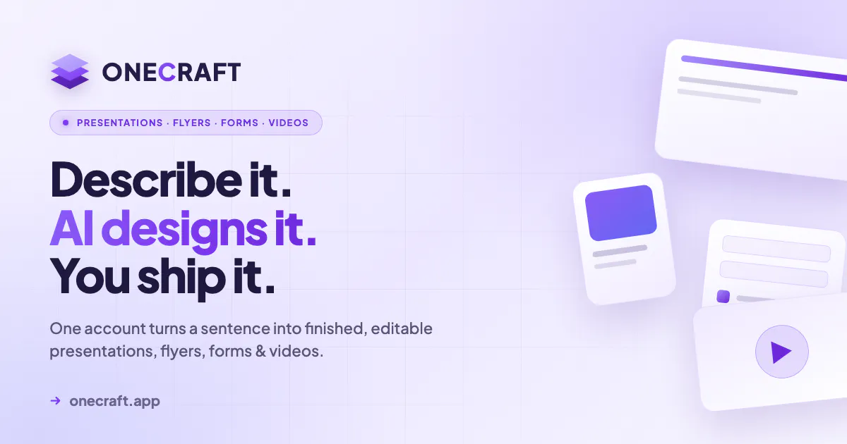 OneCraft gallery image