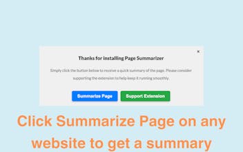 TLDR: Summarize Tool gallery image