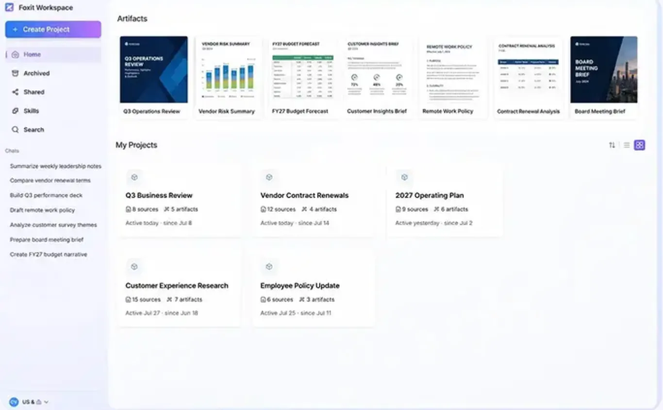 Foxit Workspace gallery image