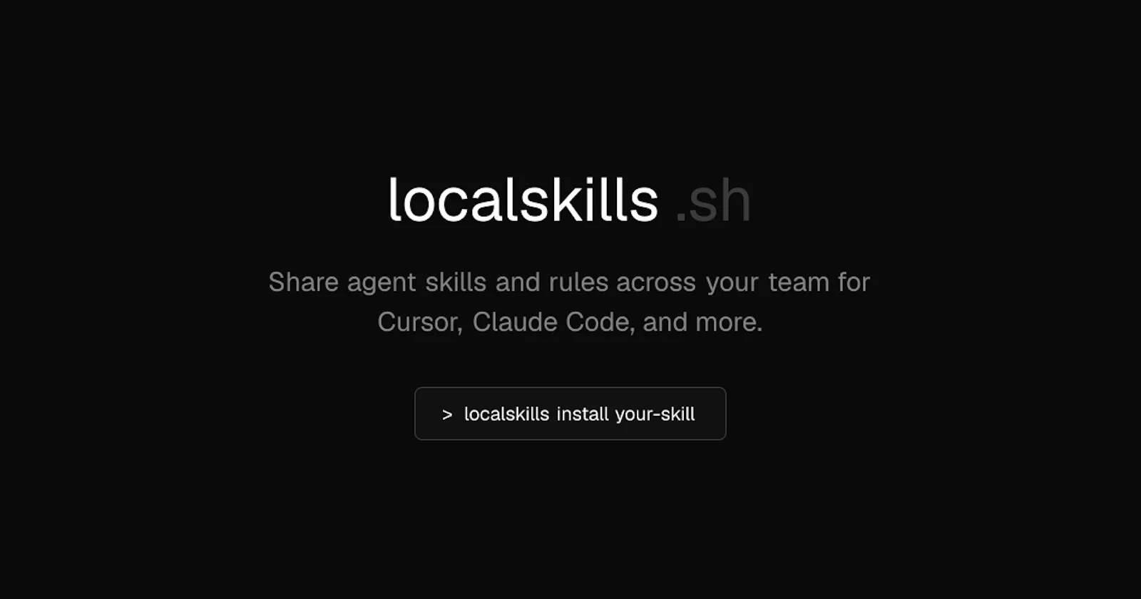 localskills.sh screenshot 2