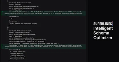 Superlines AI Search Analytics Platform gallery image