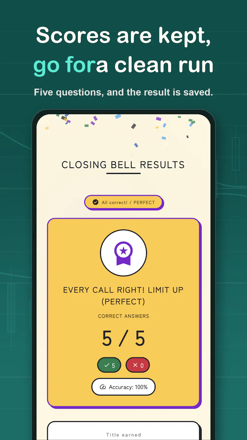 Stock Market Trivia screenshot 5
