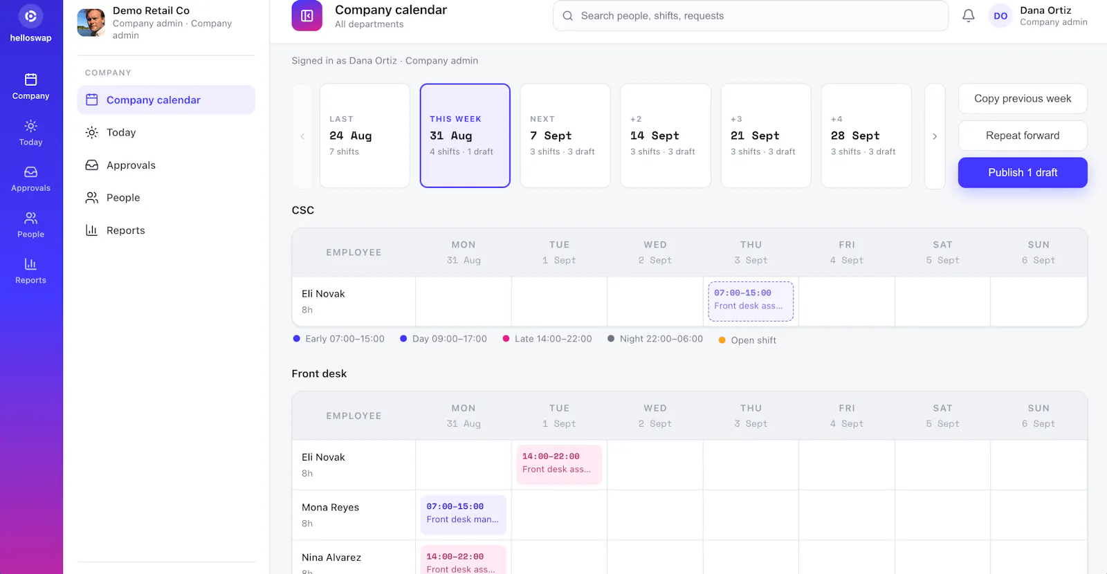 Helloswap screenshot 2