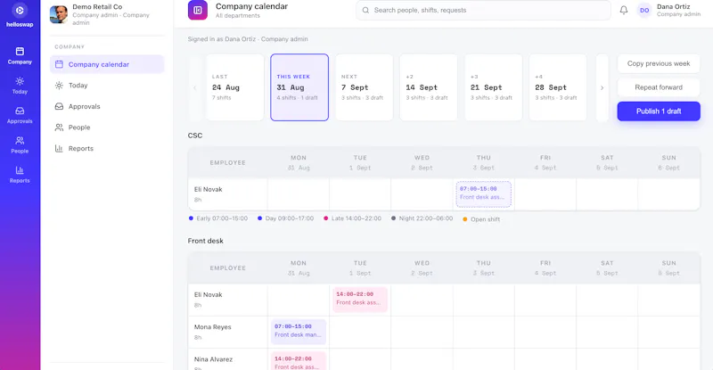 Helloswap screenshot 2