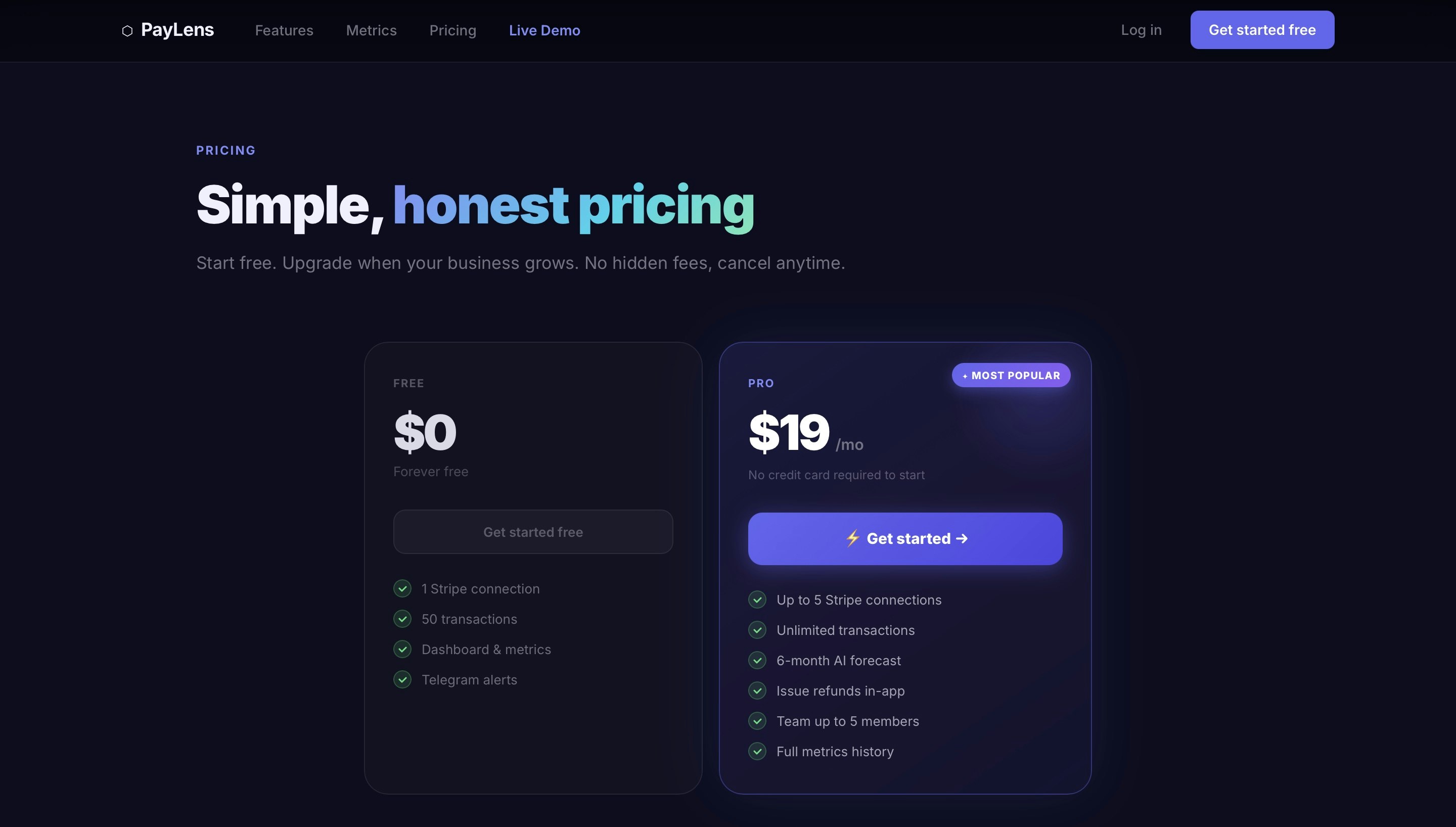 PayLens for Stripe gallery image
