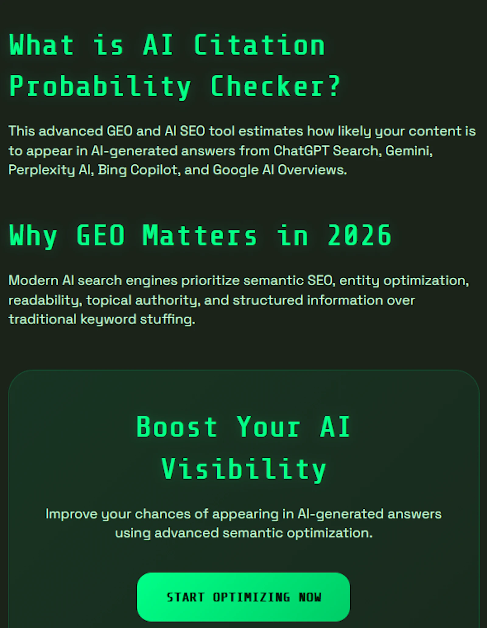 AI Citation Probability Checker  screenshot 12