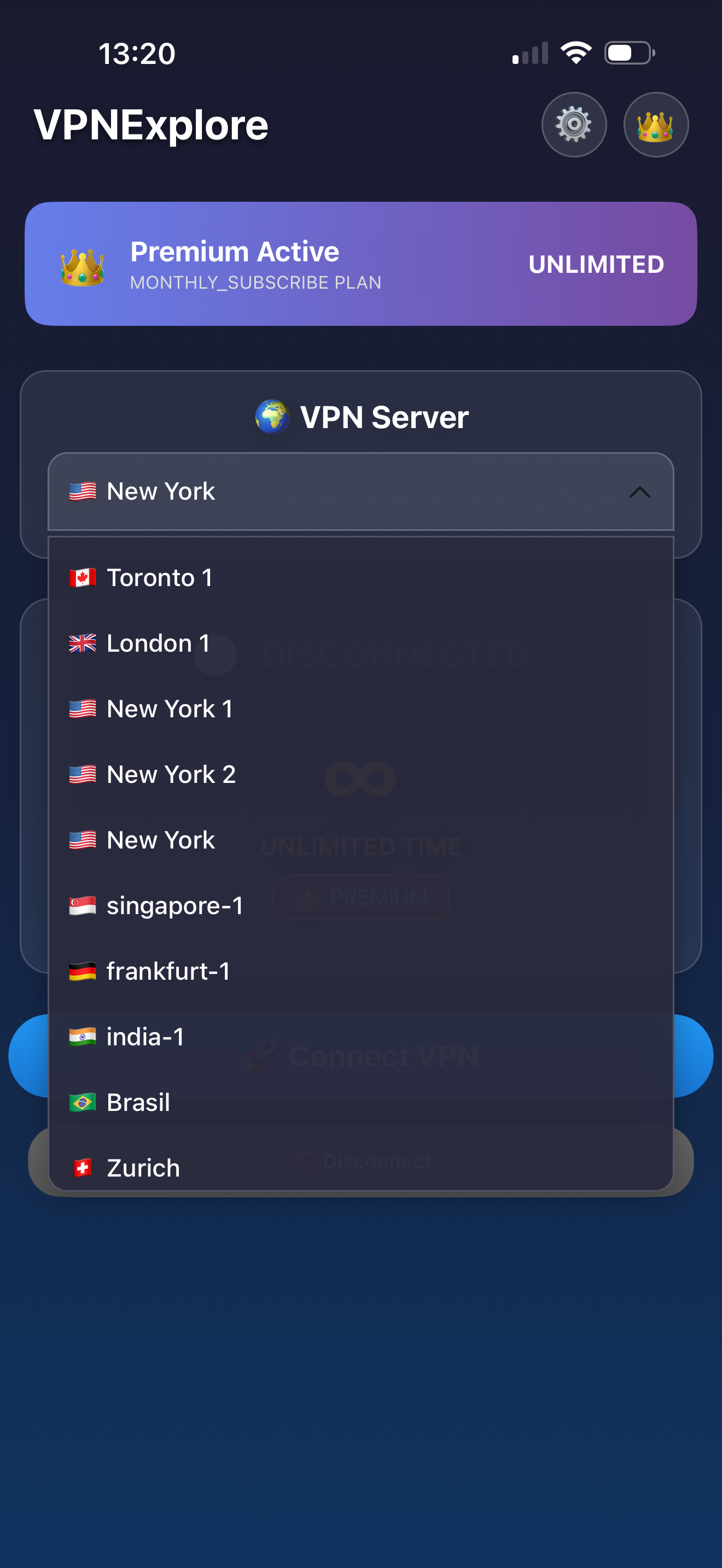 VPNExplore - Main product screenshot demonstrating key features and user interface