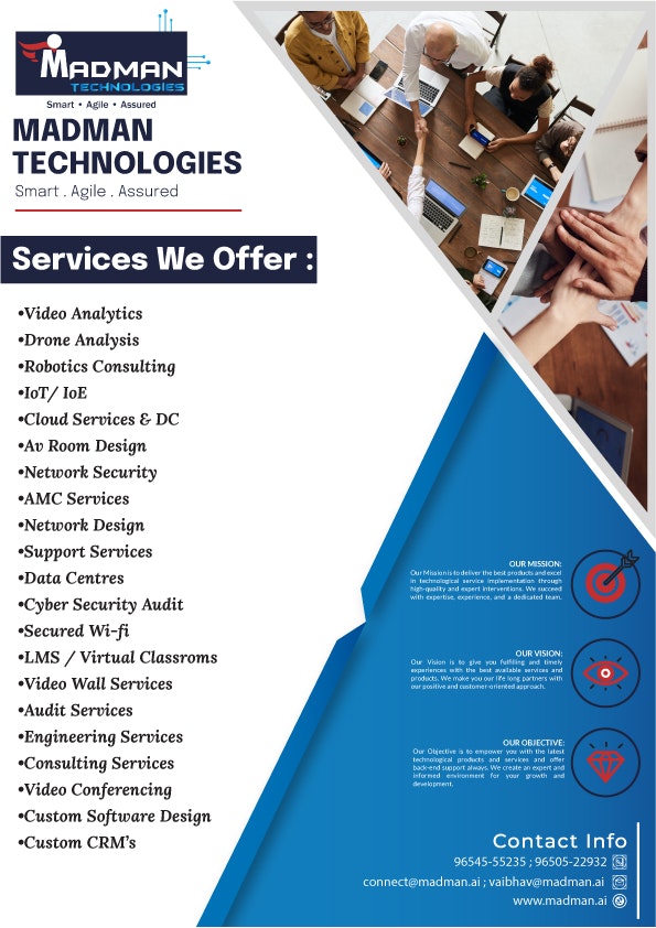 Madman Technologies Pvt.ООО - ИТ -консультанты и услуги медиа 3