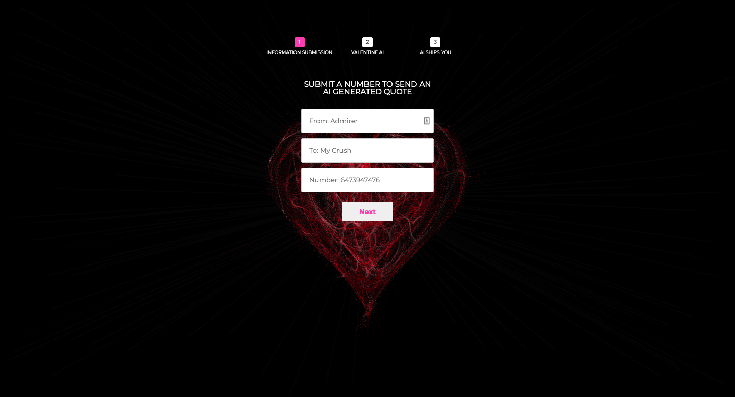 Valentine AI gallery image