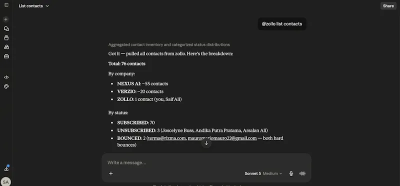 ZOLLO screenshot 2