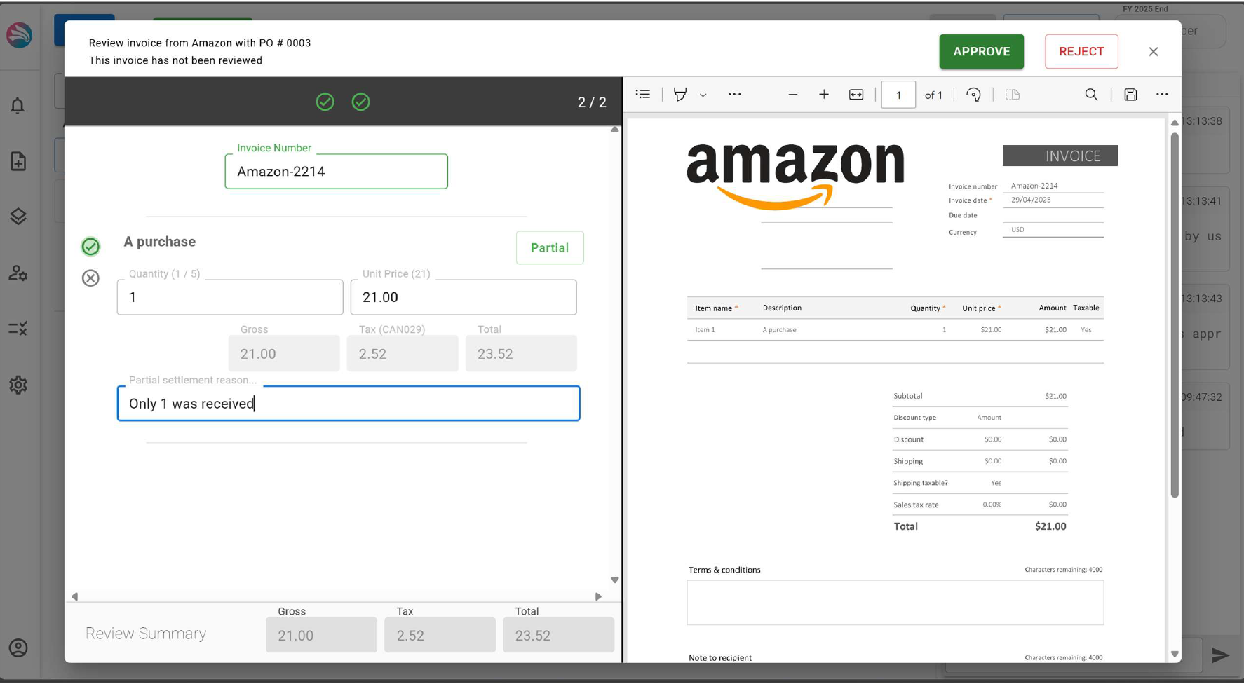 DayFive - Screenshot 3 showing product features and functionality