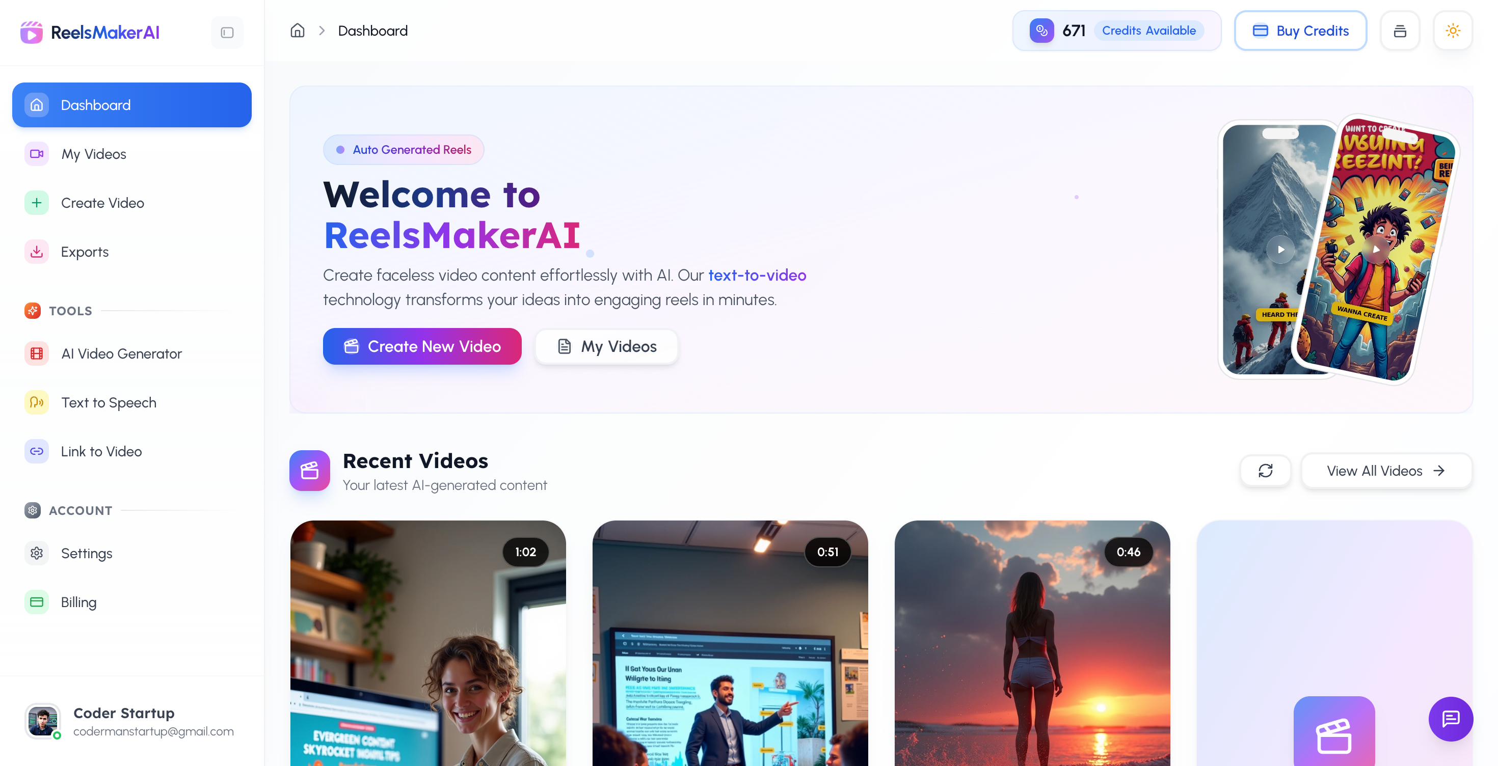 ReelsMakerAI gallery image