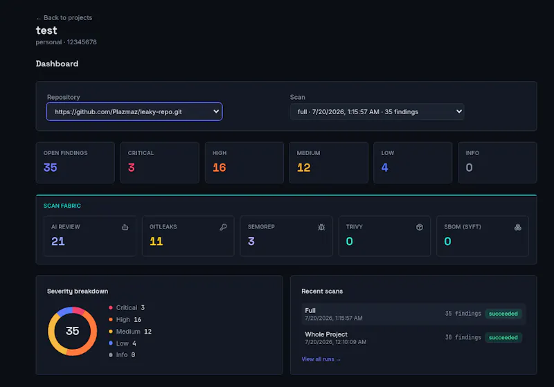 Argus screenshot 1
