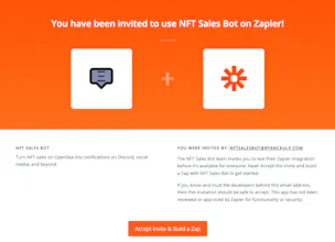 NFT Sales Bot gallery image