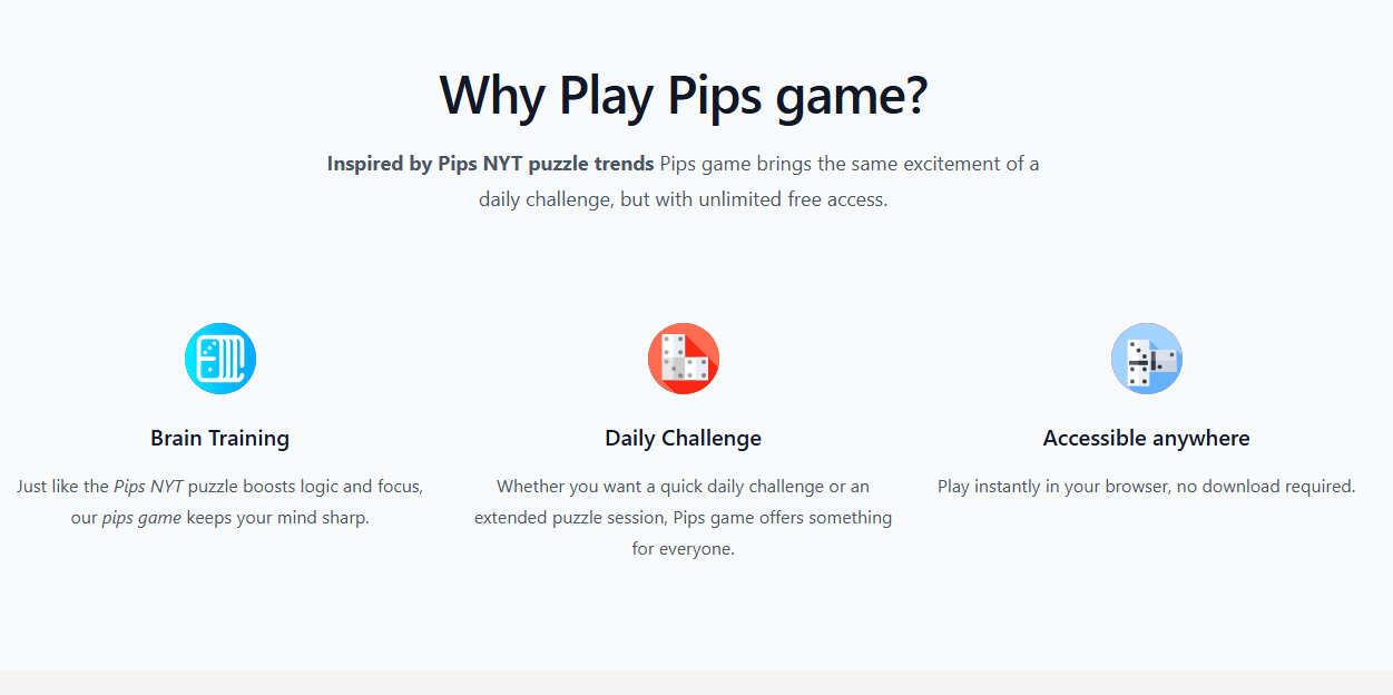 Pips game gallery image