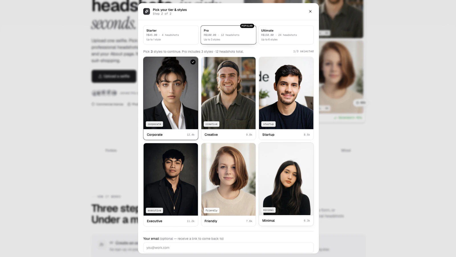 The Headshots AI screenshot 6