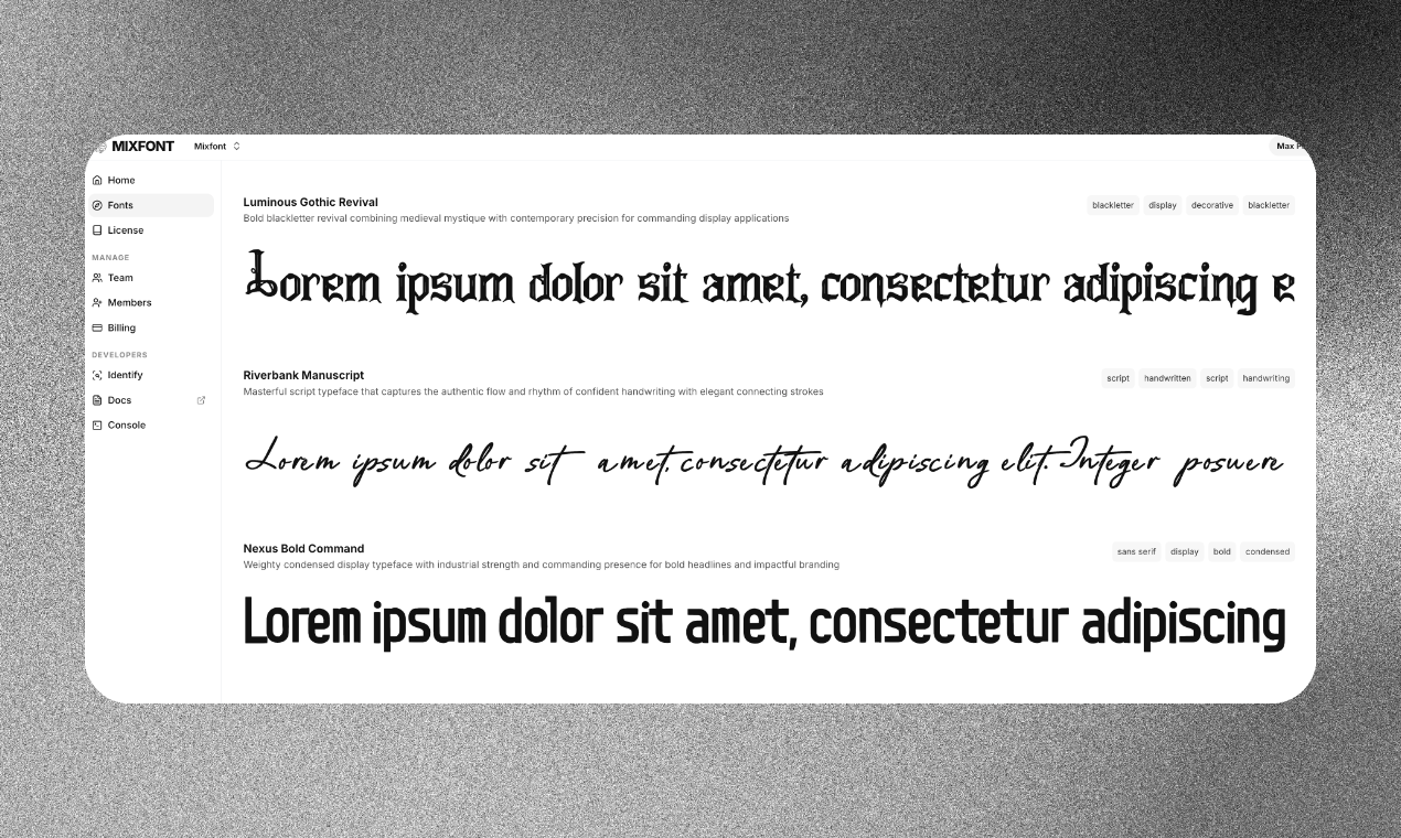 AI Font Generator gallery image