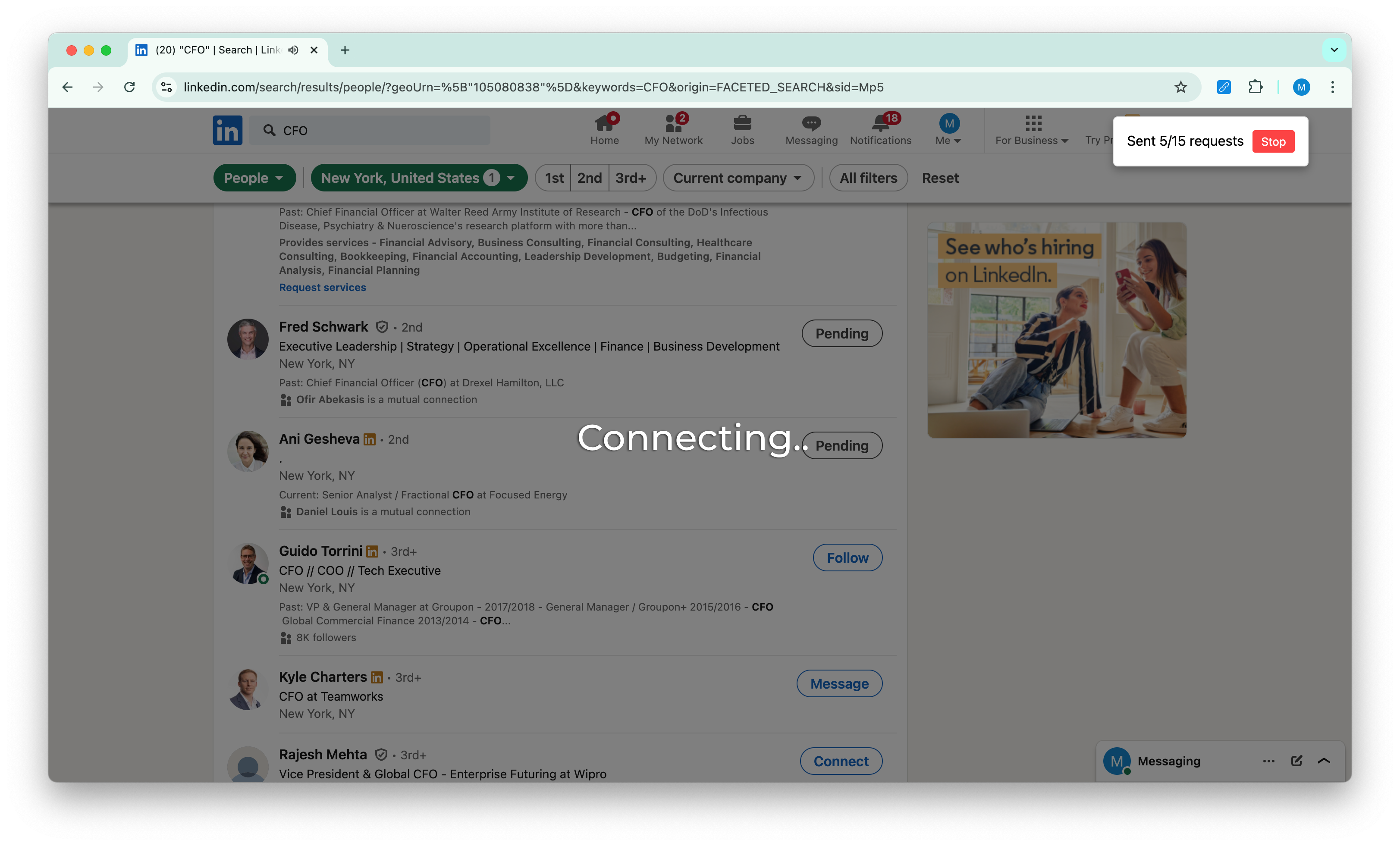 LinkedIn AutoConnect by 3xfaster media 2