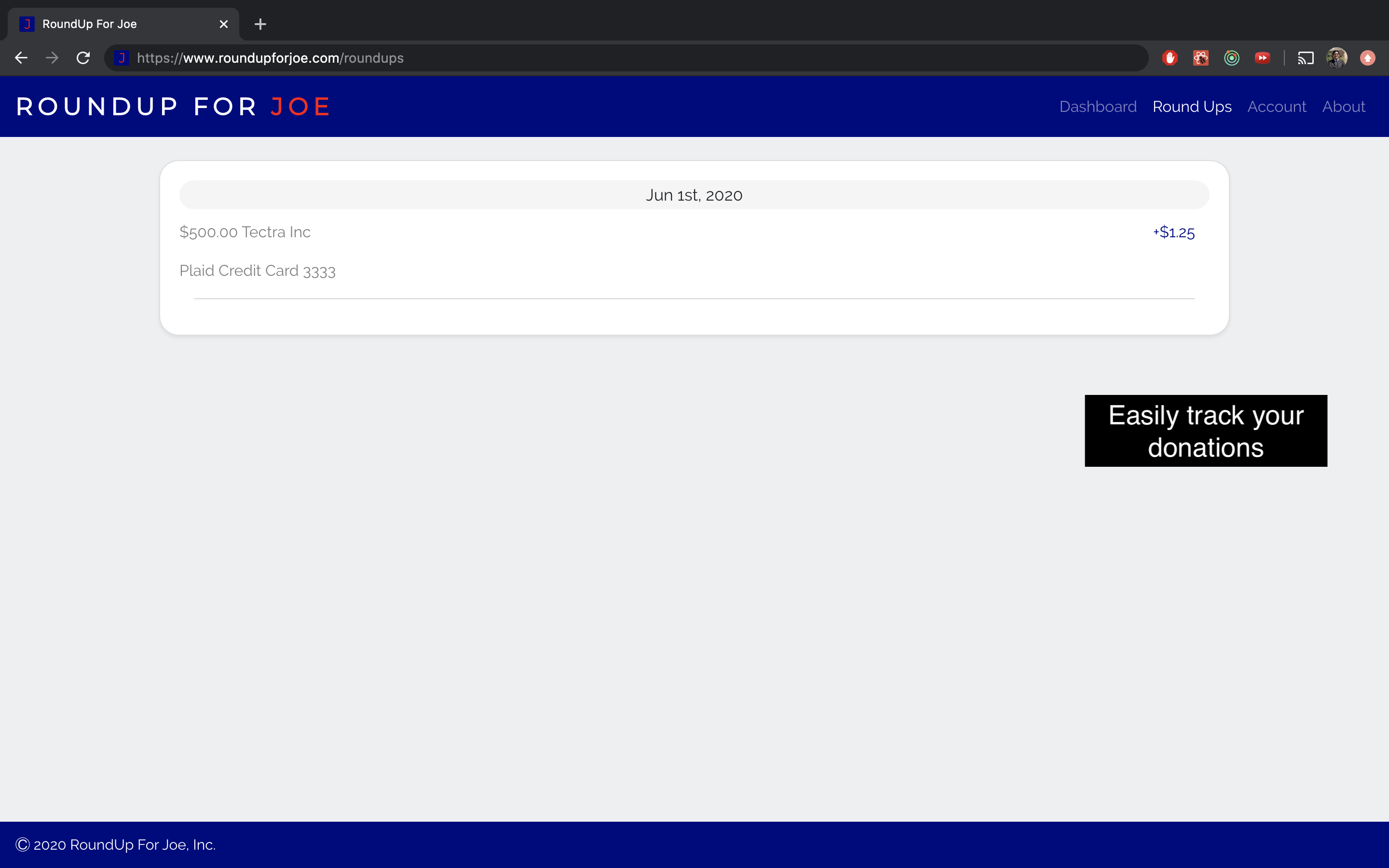 RoundUp For Joe gallery image