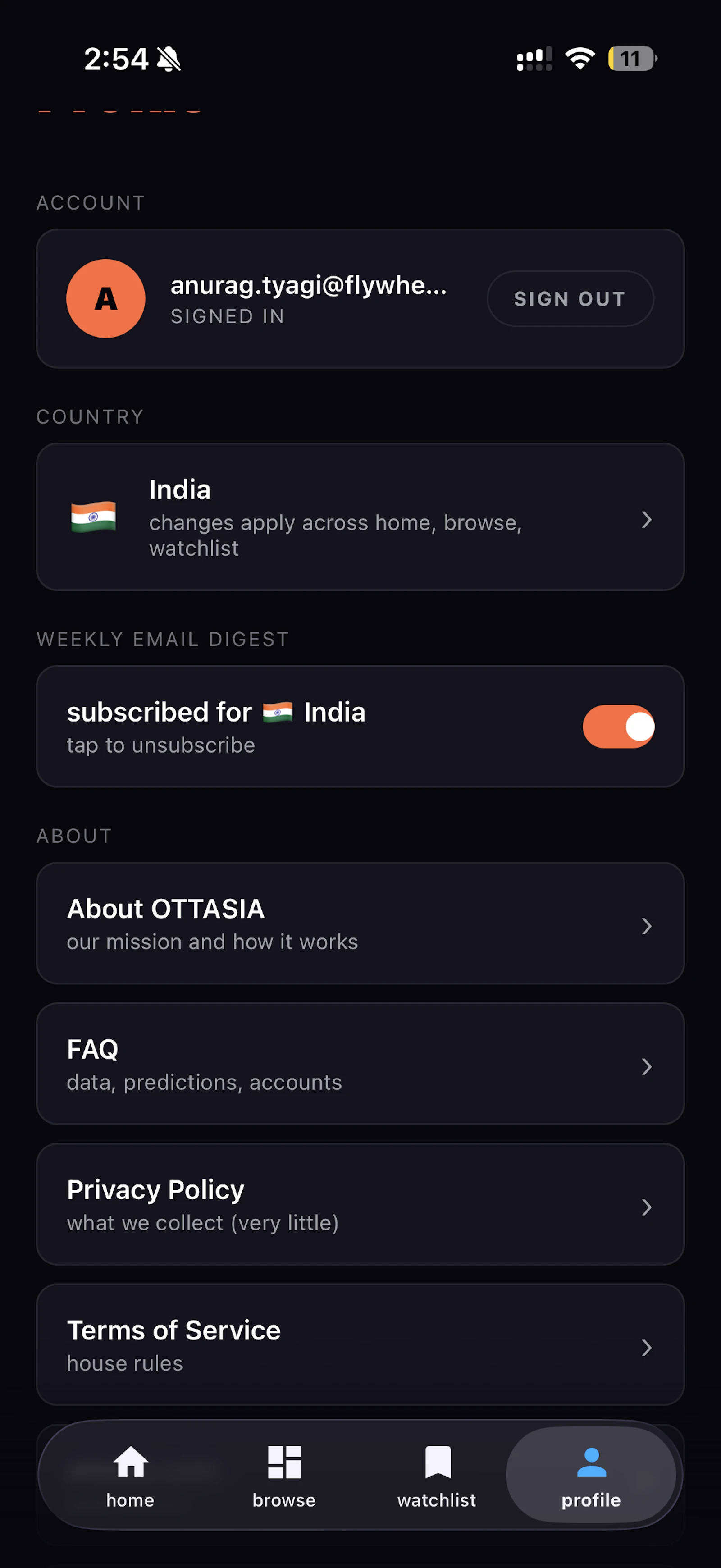 OTTASIA Mobile screenshot 7