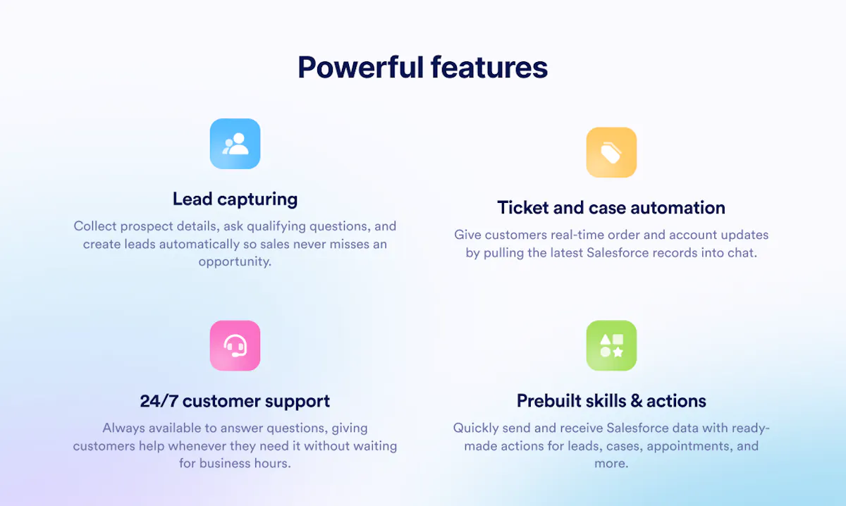 Jotform Salesforce Agent