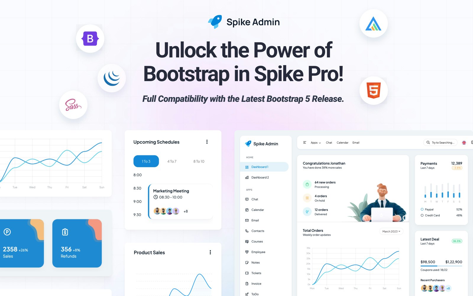 Bootstrap Admin Templates & Themes - Build great dashboards start today with pre-coded templates media 3