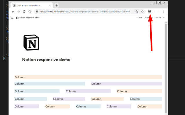 Open Notion.so in responsive popup gallery image