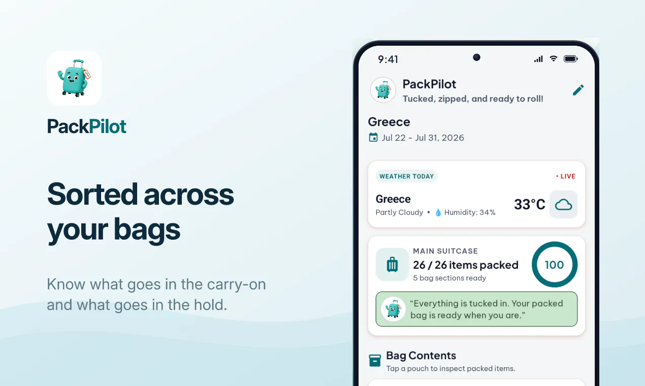 PackPilot gallery image