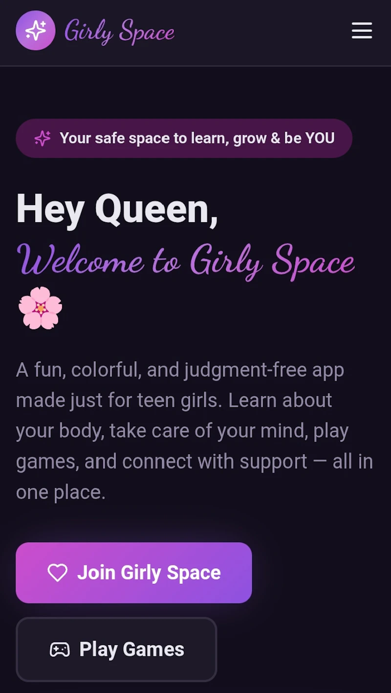 Girly Space screenshot 1