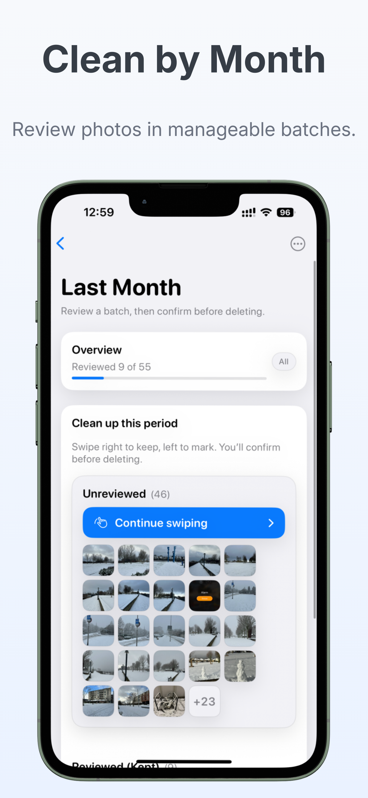 iOS Photo Cleaner - Screenshot 4 showing product features and functionality