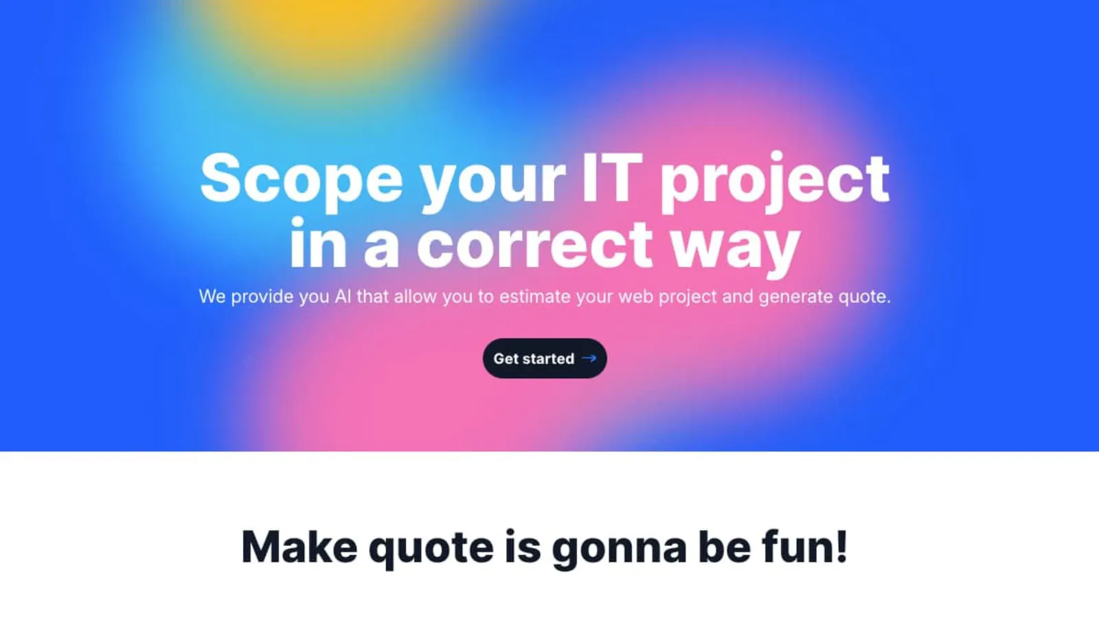 Scopewise product banner