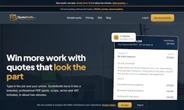 QuoteSmith gallery image
