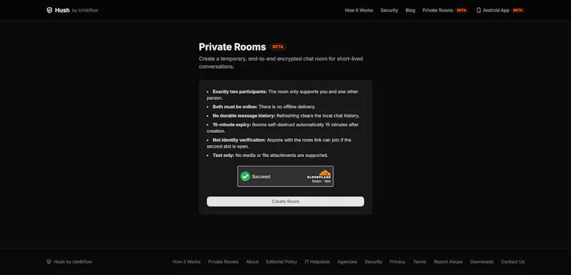 Hush screenshot 4
