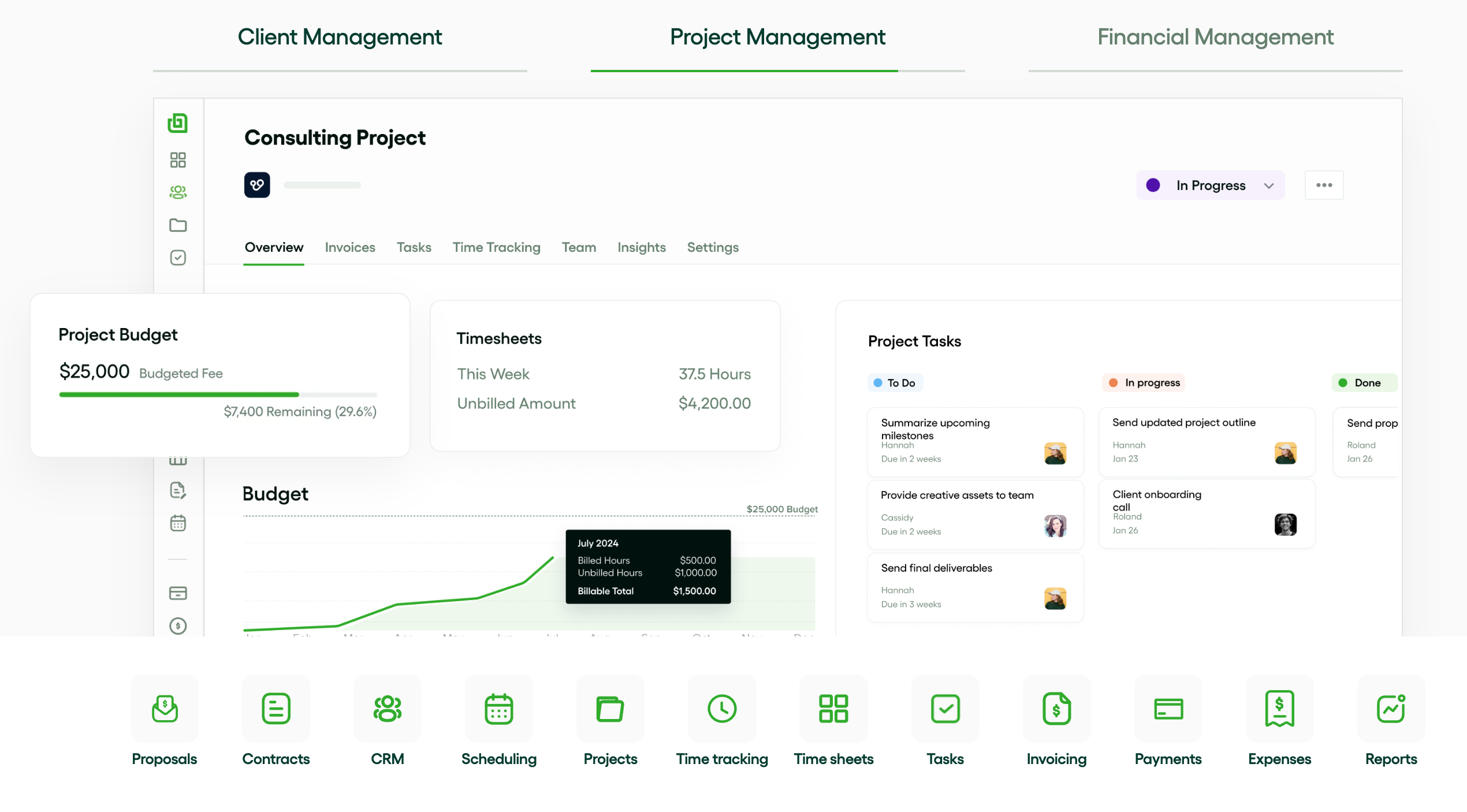 Bonsai Project Management - Keep your projects on track and on budget media 3