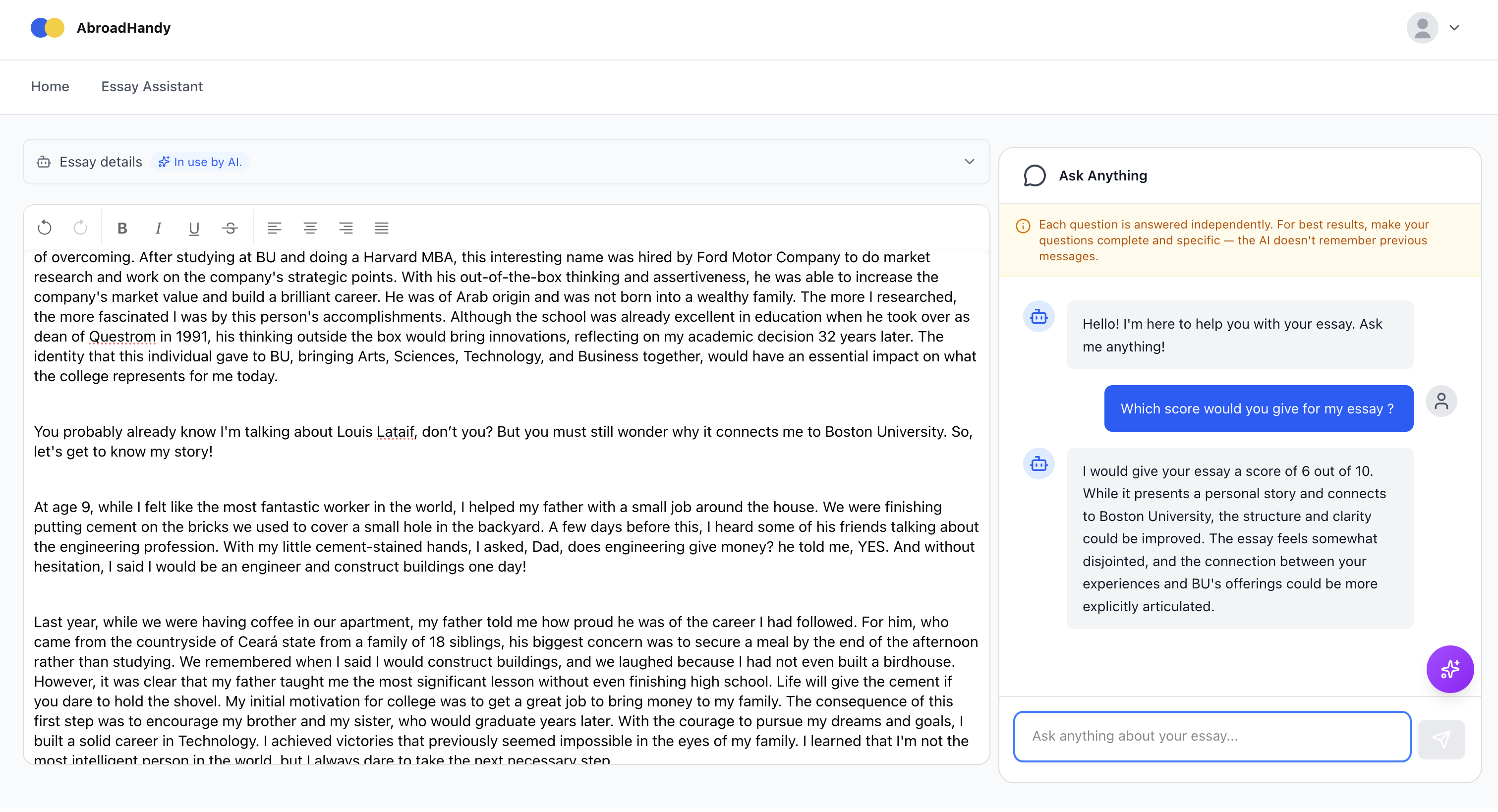 Abroad Handy gallery image