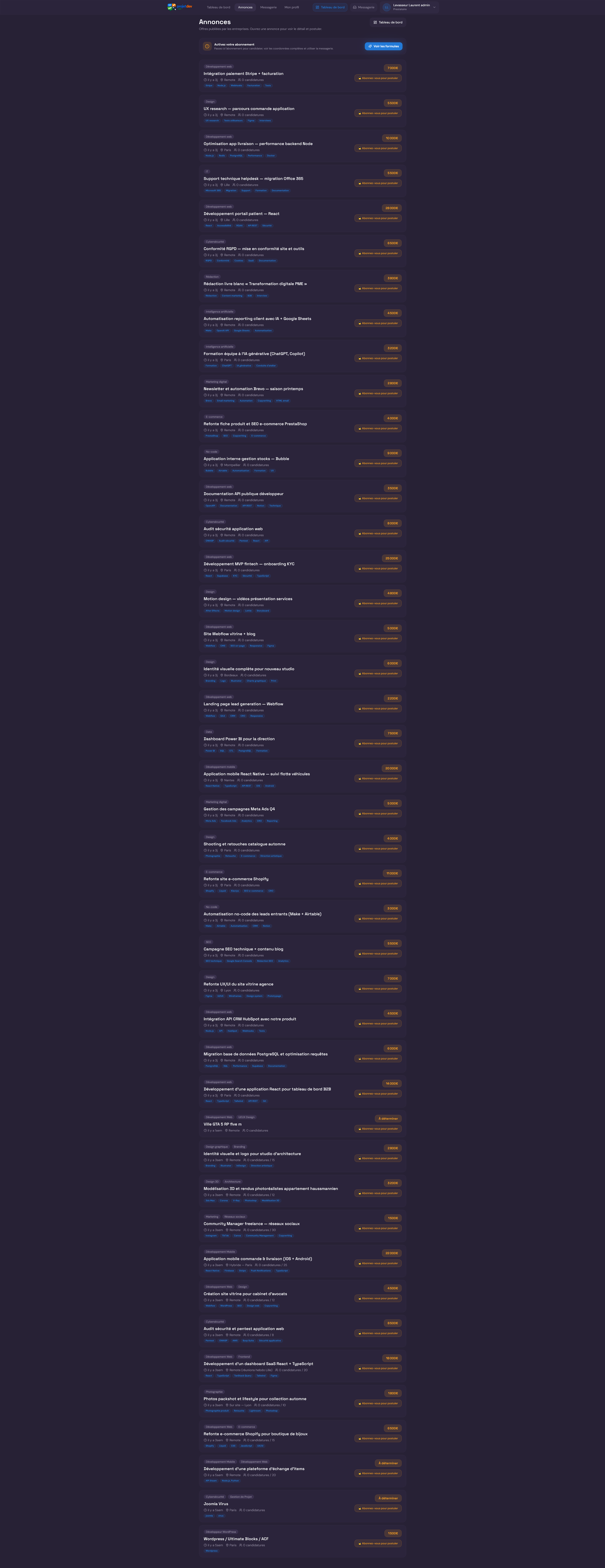 ProjetDev gallery image