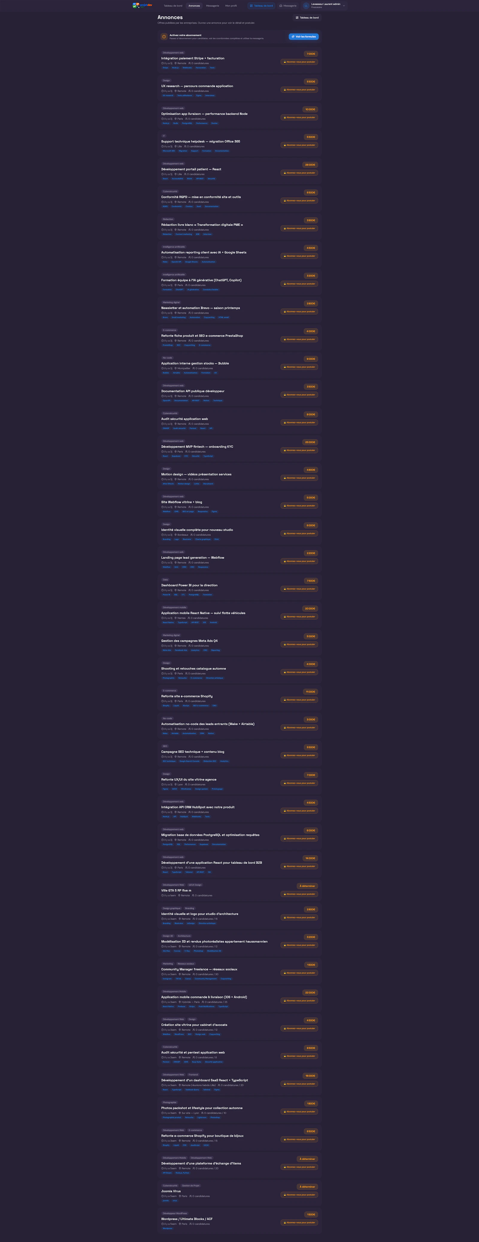 ProjetDev screenshot 6