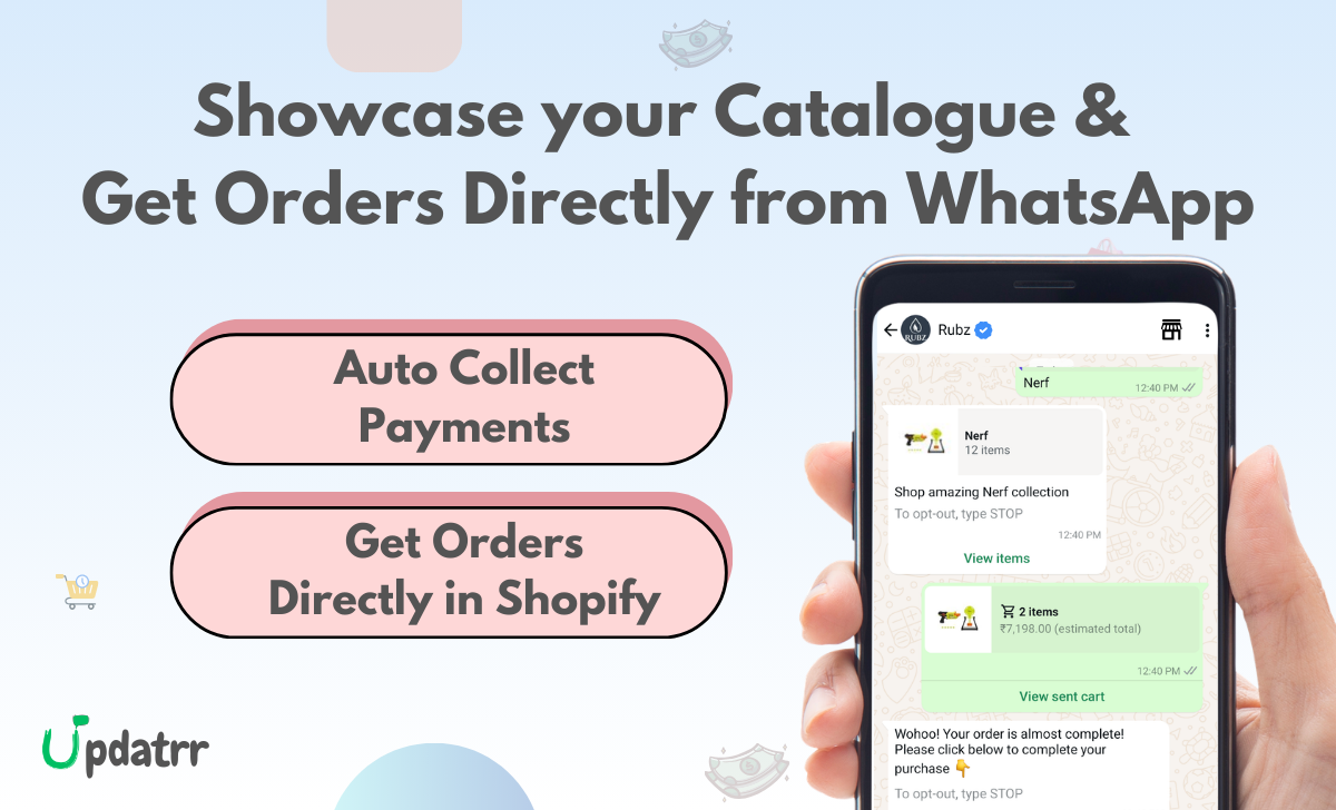 Updatrr WhatsApp Automation for Shopify gallery image
