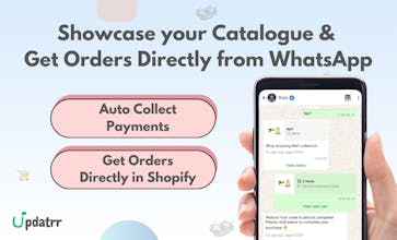 Updatrr WhatsApp Automation for Shopify gallery image