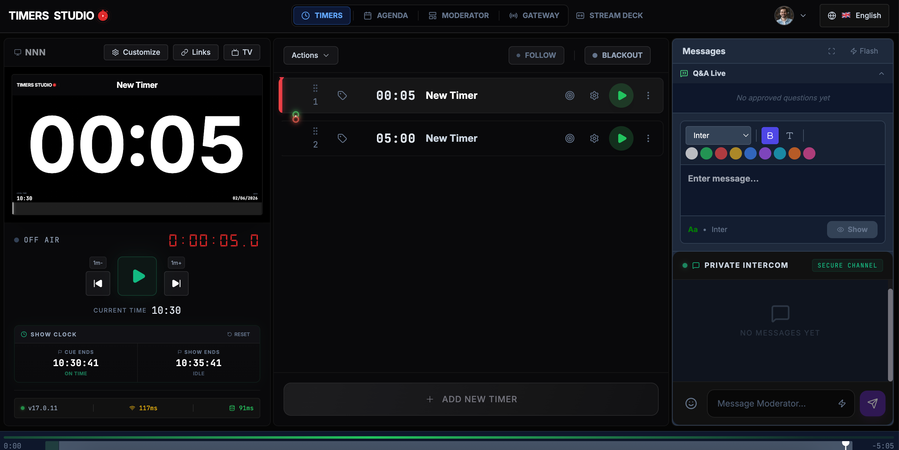 Timers Studio gallery image