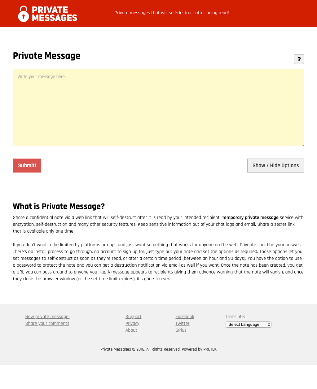 Private Message gallery image